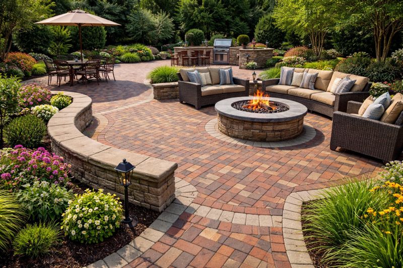 Patio Brick Installation in Worcester, MA