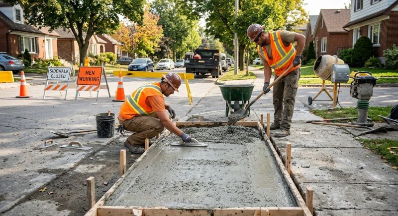 Concrete Driveway Installation Service